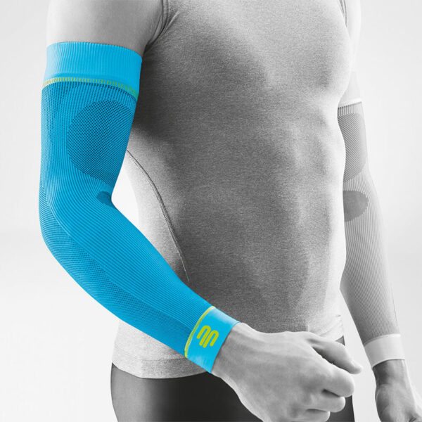 bauerfeind sports compression sleeves arm rivera short m