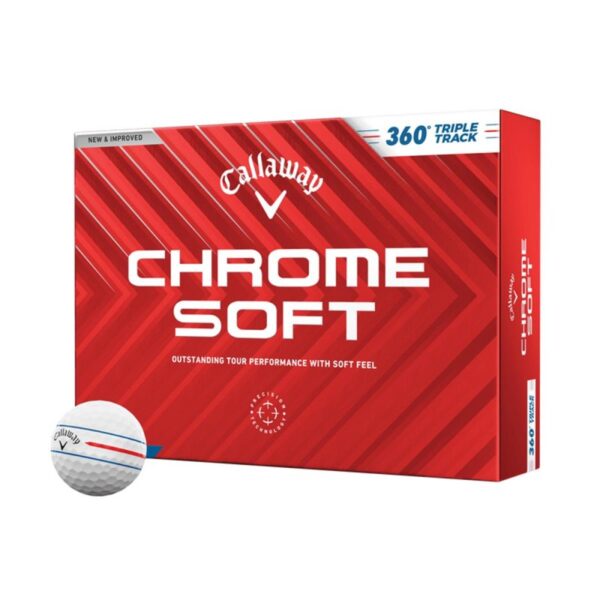 callaway chrome soft 360 triple track golf ball 2024 12 baelle