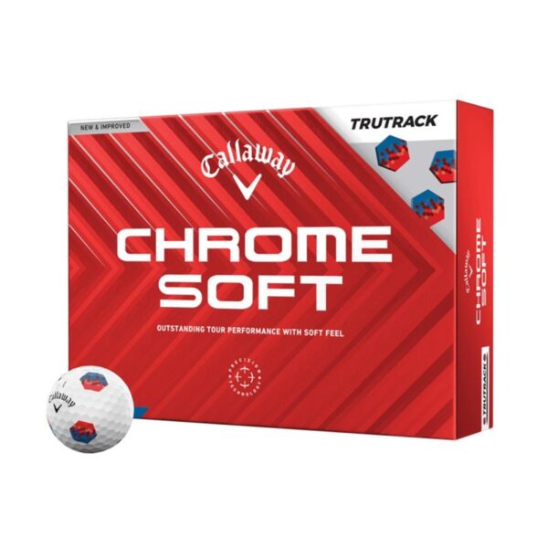 callaway chrome soft trutrack golf ball 2024 12 baelle
