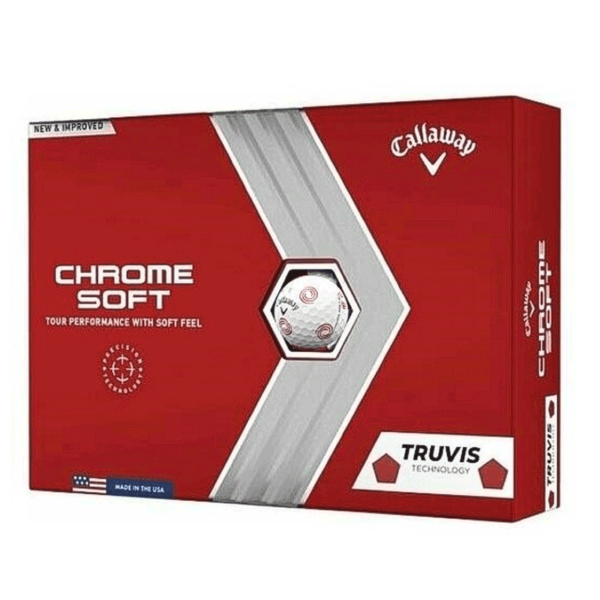 callaway chrome soft truvis limited edition golf ball