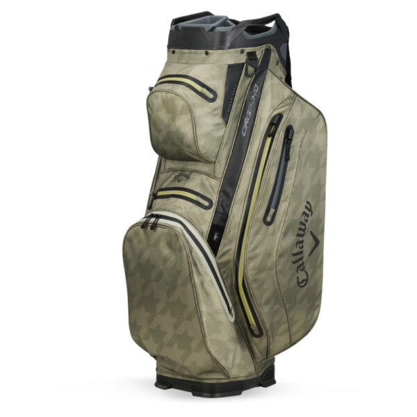 callaway org 14 hd 2024 cart bag olive houndstooth