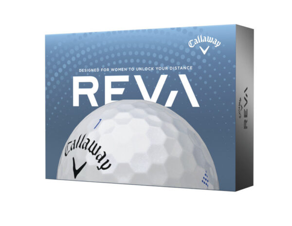 callaway reva golf ball pearl 2023 weiss 12 baelle