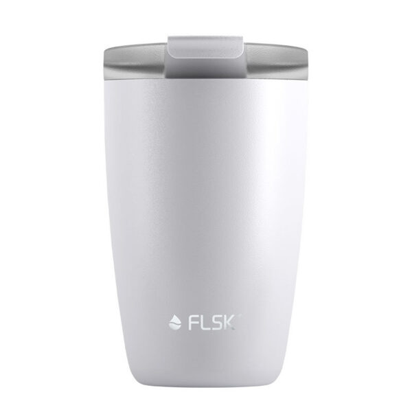 flsk cup coffee to go becher white