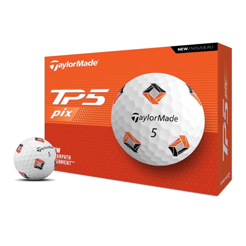 taylormade tp5 pix30 golfball 12 baelle