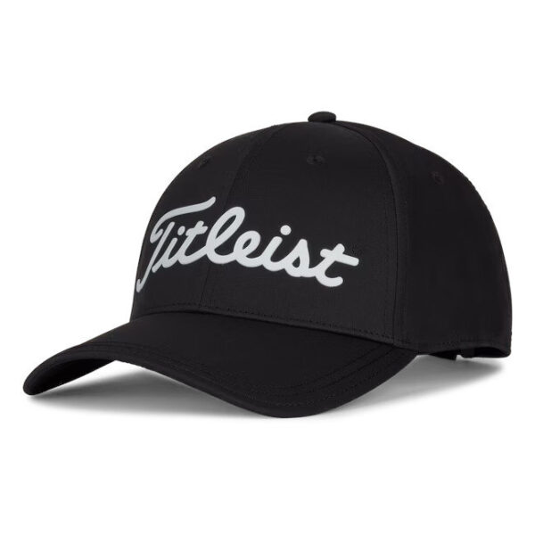 titleist players performance ball marker cap black white one size