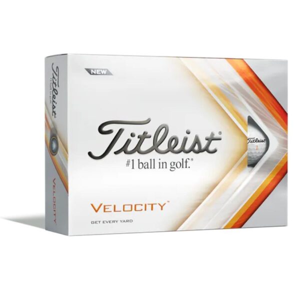 titleist velocity golfball weiss 12 baelle