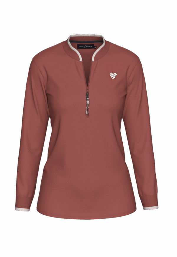 cœurs de CHERIE SPORTY POLO Damen