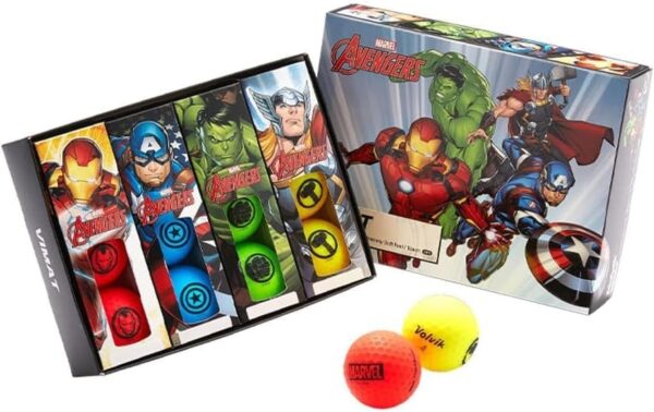Volvik VIMAT Marvel Golfbälle 12SStk.