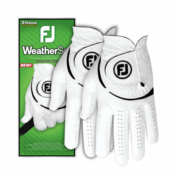 Footjoy WeatherSof Golfhandschuh Herren 2er Pack