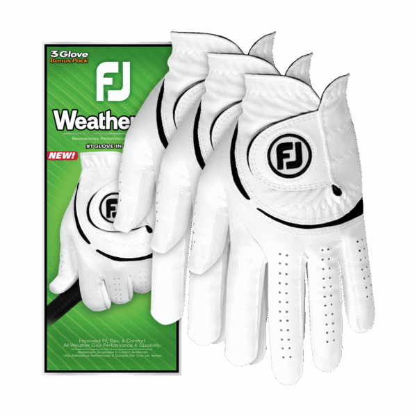 Footjoy WeatherSof Golfhandschuh Herren 3er Pack