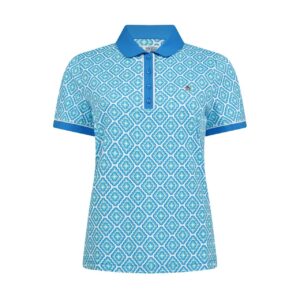Original Penguin Golf CAP Sleeve Printed Polo Damen