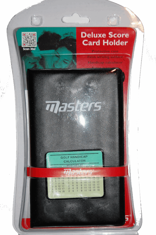 MASTERS Scorekartenhülle Deluxe