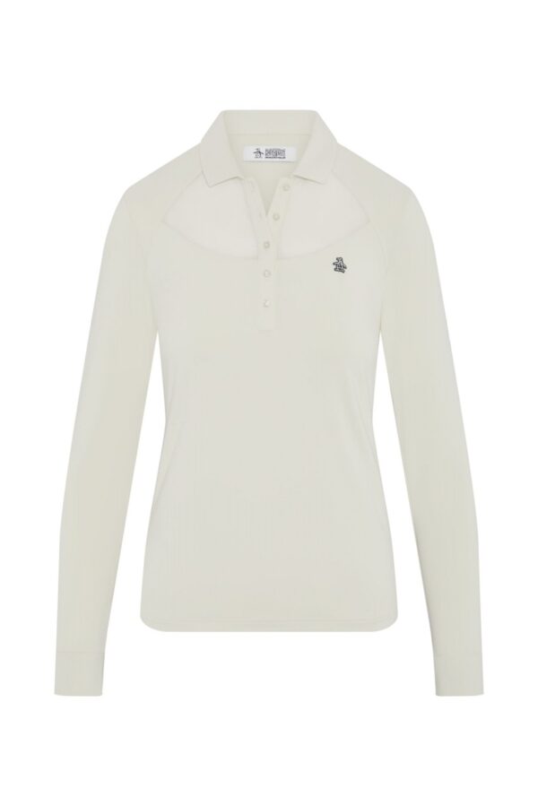 Original Penguin Mesh Yoke Golf Polo Damen