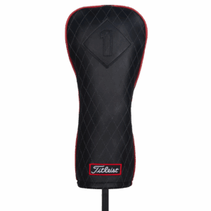 Titleist Jet Black Leder Headcover