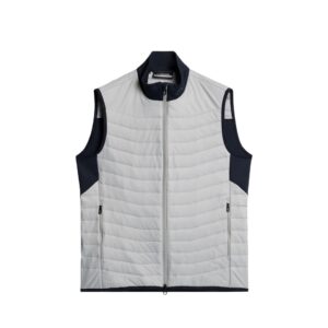 J.Lindeberg Holden Quiilt Hybrid Weste Herren