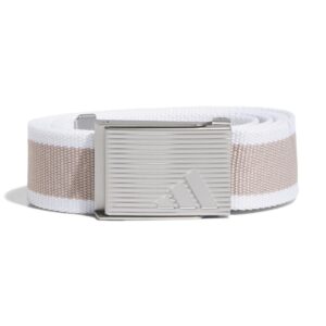 adidas Reversible Striped Webgürtel Damen navy/silber