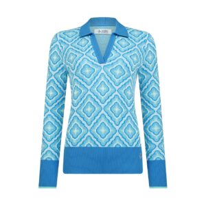 Original Penguin Lattice Jacquard Sweater Damen